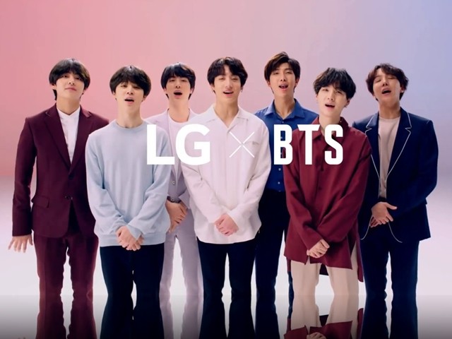 BTS'den LG reklam filmi