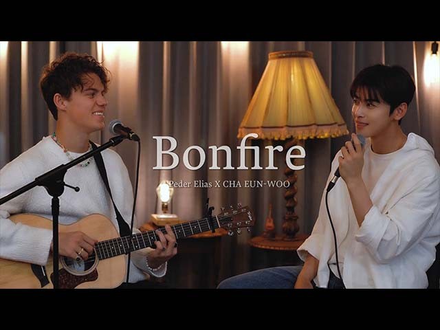 Peder Elias X CHA EUN-WOO - Bonfire (Cover)