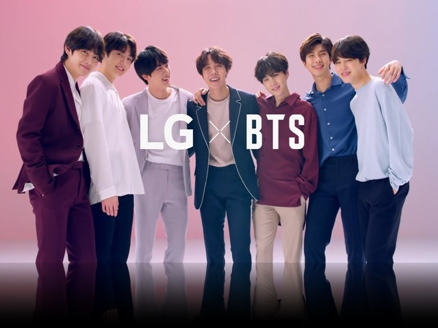 BTS, LG G7 ThinQ reklam filmi