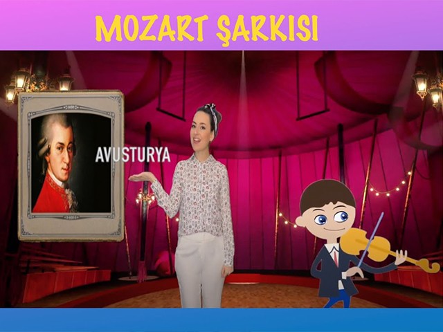 Gigi Öğretmen - Mozart şarkısı, Mozart Besteci Hayatı-Mozart Çocuk Şarkısı