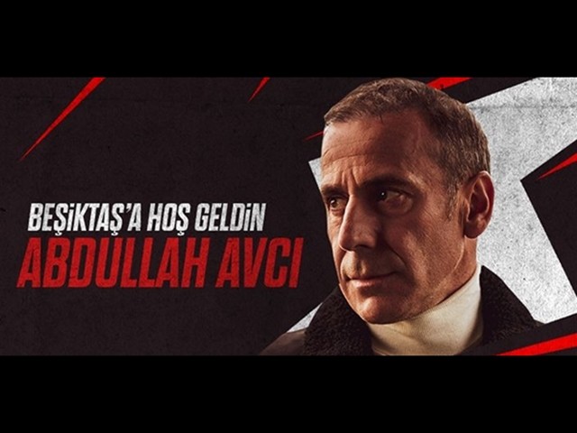 Beşiktaş'tan Abdullah Avcı'ya hoş geldin videosu
