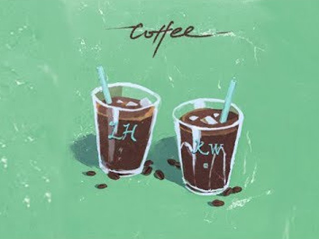 Luhan ve Kris Wu - Coffee