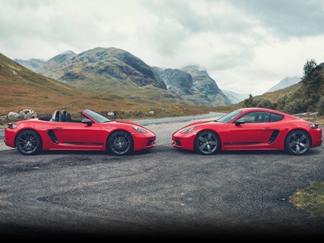 Yeni Porsche 718 Boxster T ve 718 Cayman T. İlk Sürüş Görüntüleri